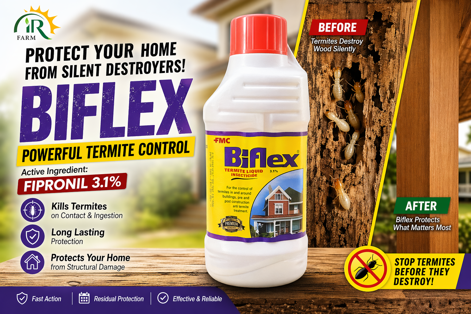 Understanding Biflex – Your Solution for Termite Control in Pakistan