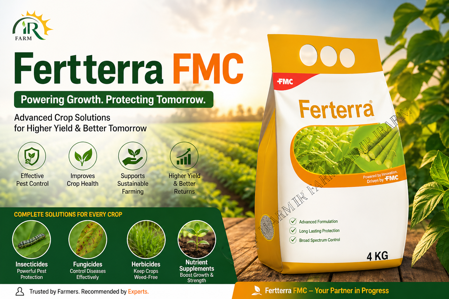 Fertterra FMC – Products, Benefits & Crop Solutions
