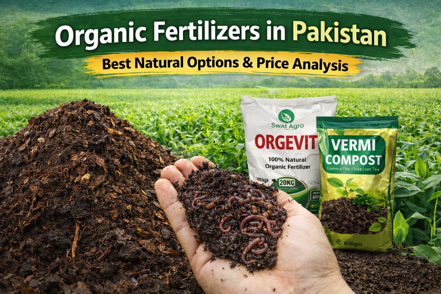 Organic Fertilizers in Pakistan — Best Options & Price Analysis