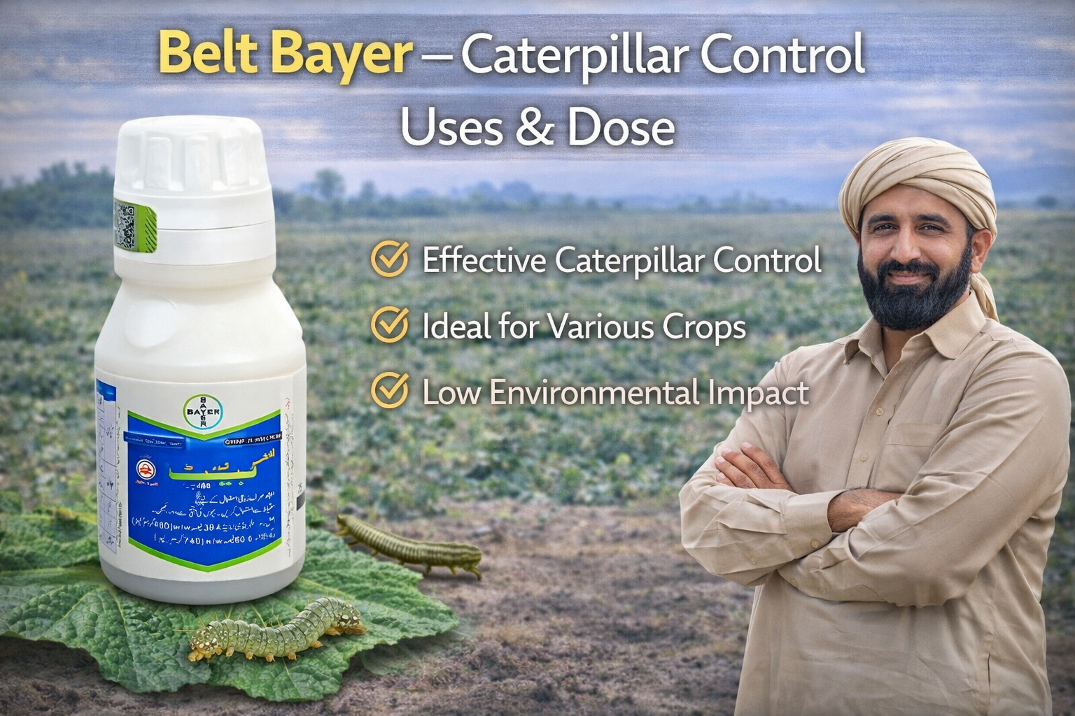 Belt Bayer – Caterpillar Control Uses & Dose