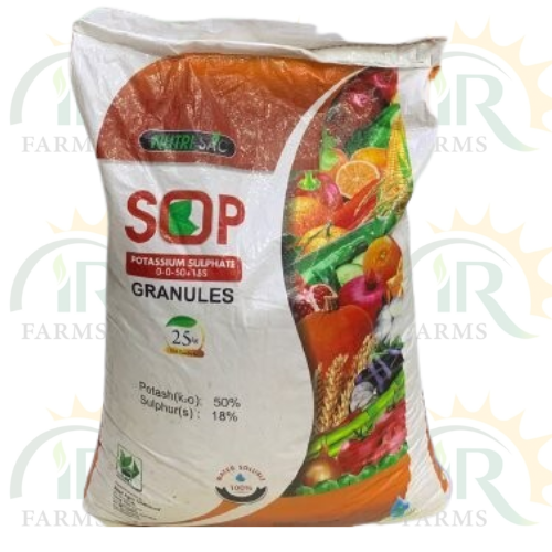 Nutri Sac Sop 25kg Potash Granular Swat Agro Chemicals Sesoda Corporation Taiwan IR Farm