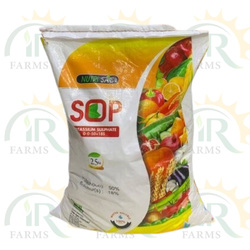 Nutri Sac Sop 25kg Potash Powder Swat Agro Chemicals Sesoda Corporation Taiwan Nutri SOP IR Farm