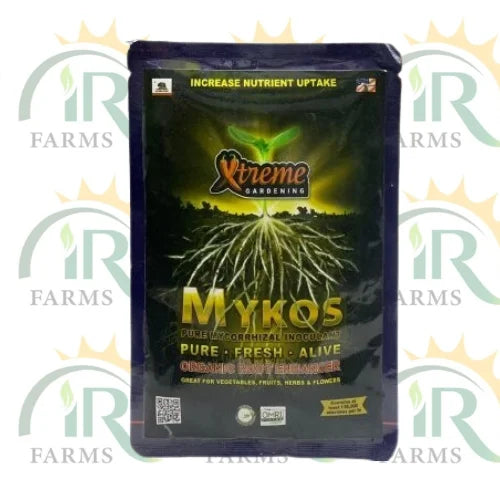 Mykos 100gm Pure Mycorrhizal Inoculum Roots Mykos Mycorrhizae فائدہ مند مٹی کی فنگس کی ایک قدرتی اور نامیاتی نسل ہے جو A پیدا کرتی ہے۔