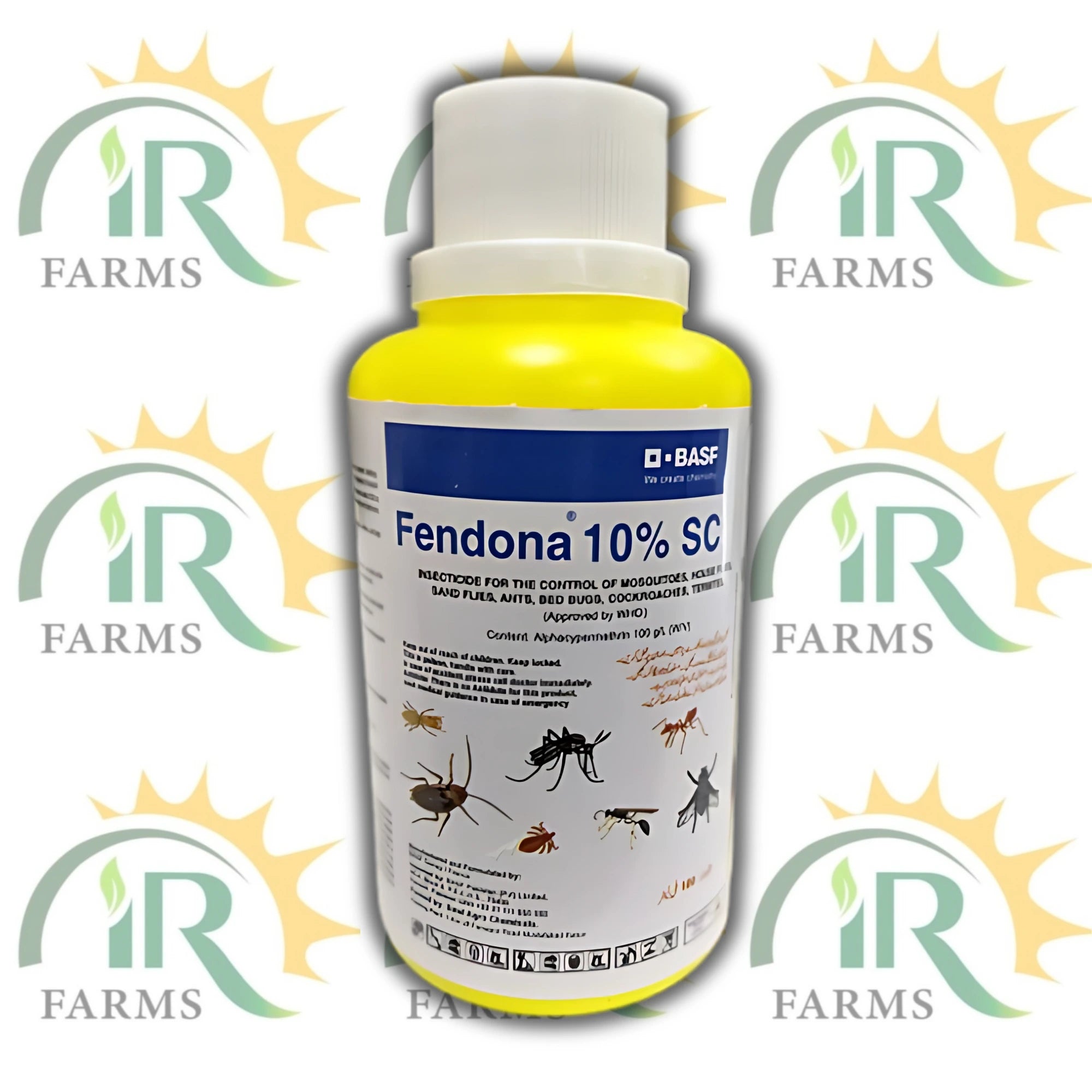 Fendona 10SC insecticide bottle for indoor pest control