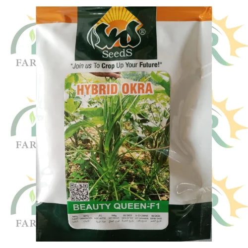 Hybrid Bhindi Seed packaging