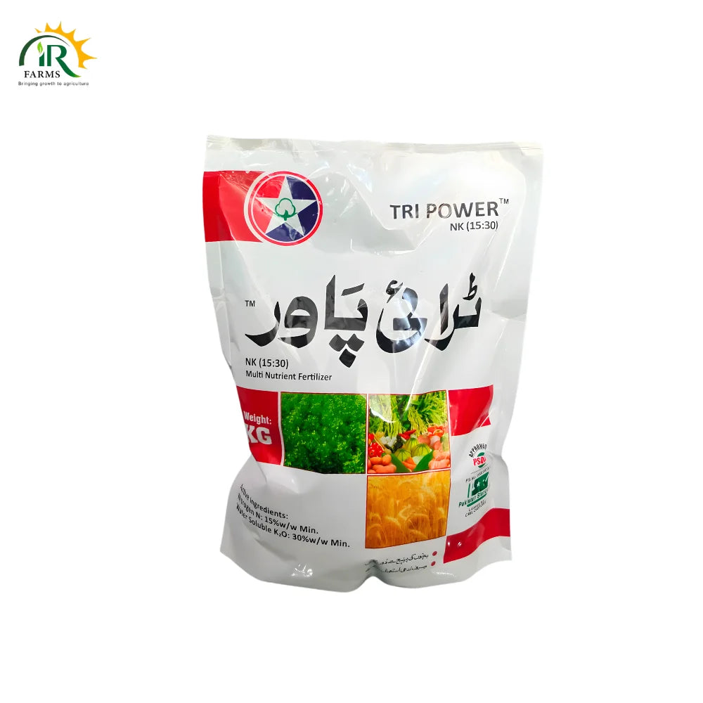 Tri Power (15:0:30) 1KG | High Potassium NPK Fertilizer by Tara Group – IR  Farm