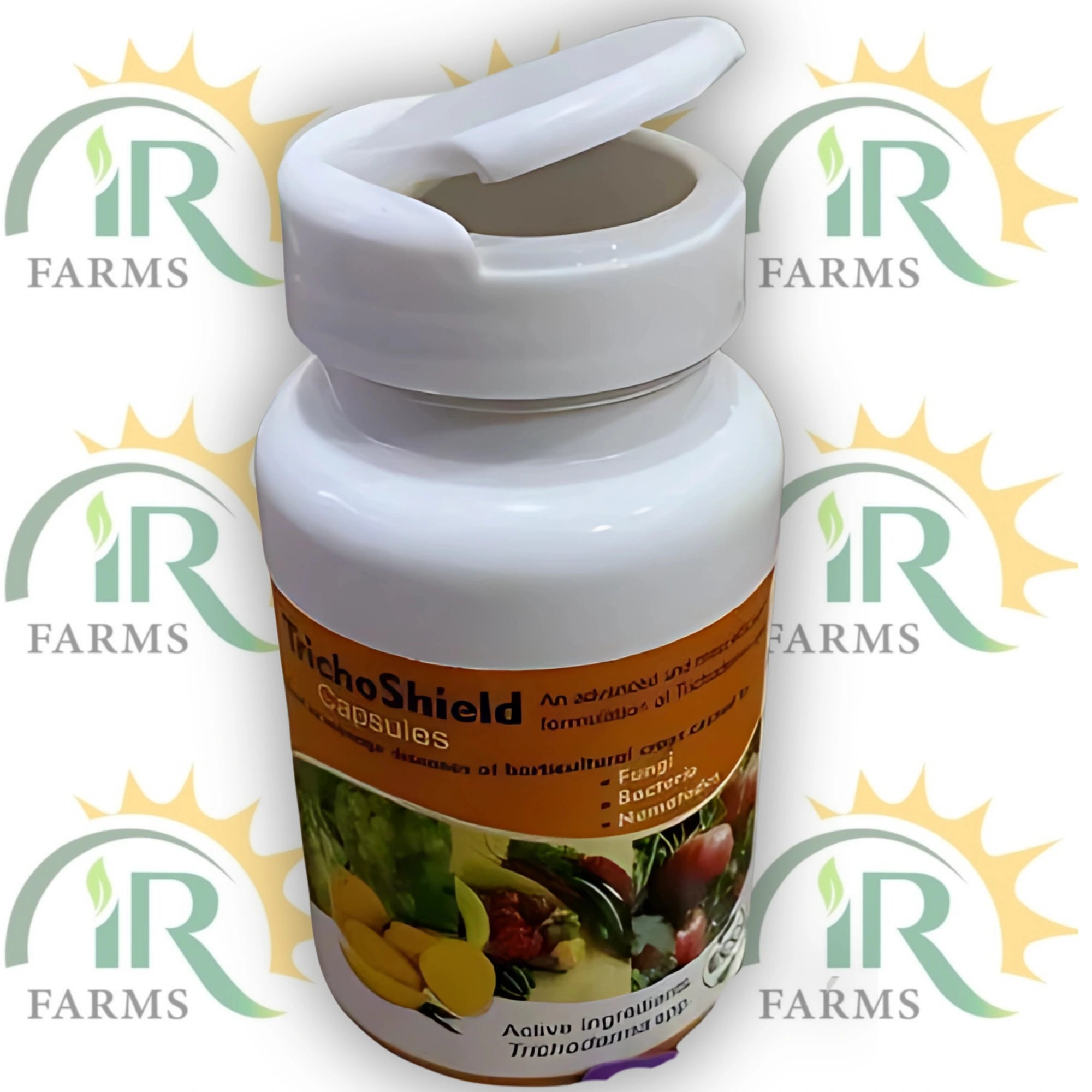 Tricho Shield – 60 Capsules | Trichoderma Bio Fungicide | Organic Control for Fungi, Bacteria & Nematodes in Horticultural Crops