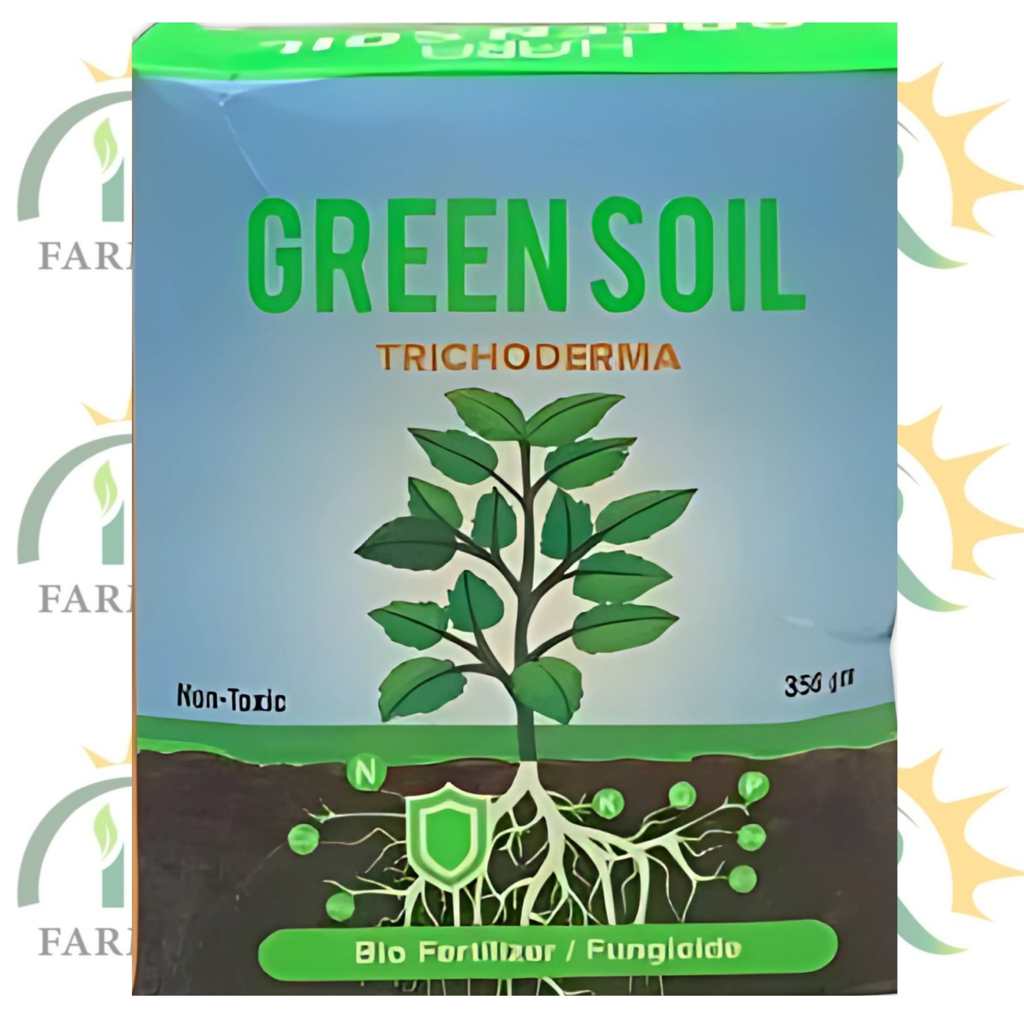 Trichoderma Green Soil 350GM – Organic Bio Fungicide & Fertilizer | HARA ORGANIC