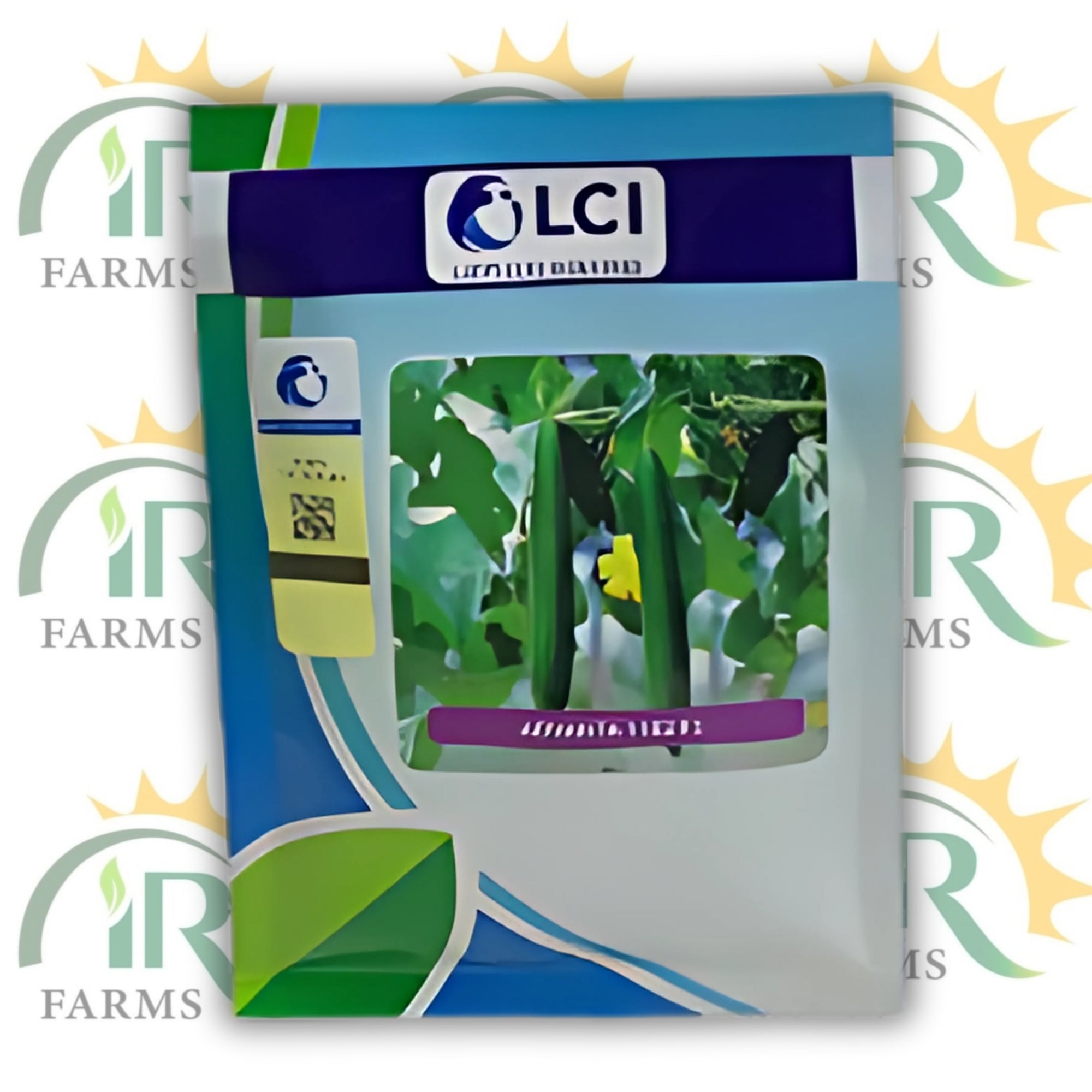 Advanta 1102 F1 Sponge Gourd Seeds – 50 Hybrid Seeds | کچن گارڈننگ کے لیے ICI LCI کالی توری۔