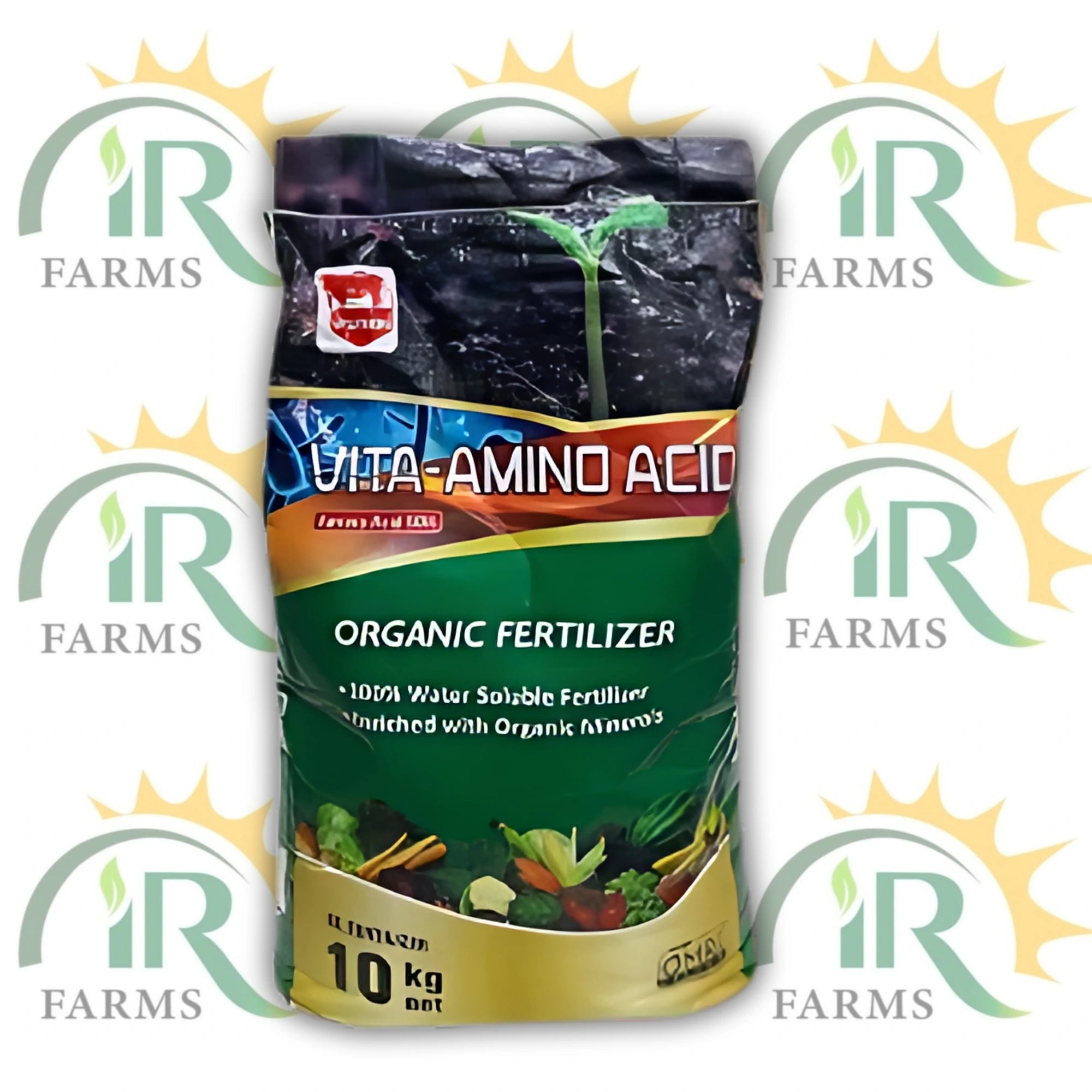 امینو ایسڈ پاؤڈر 10KG - معدنیات کے ساتھ 50% نامیاتی کھاد | ویٹا وردے