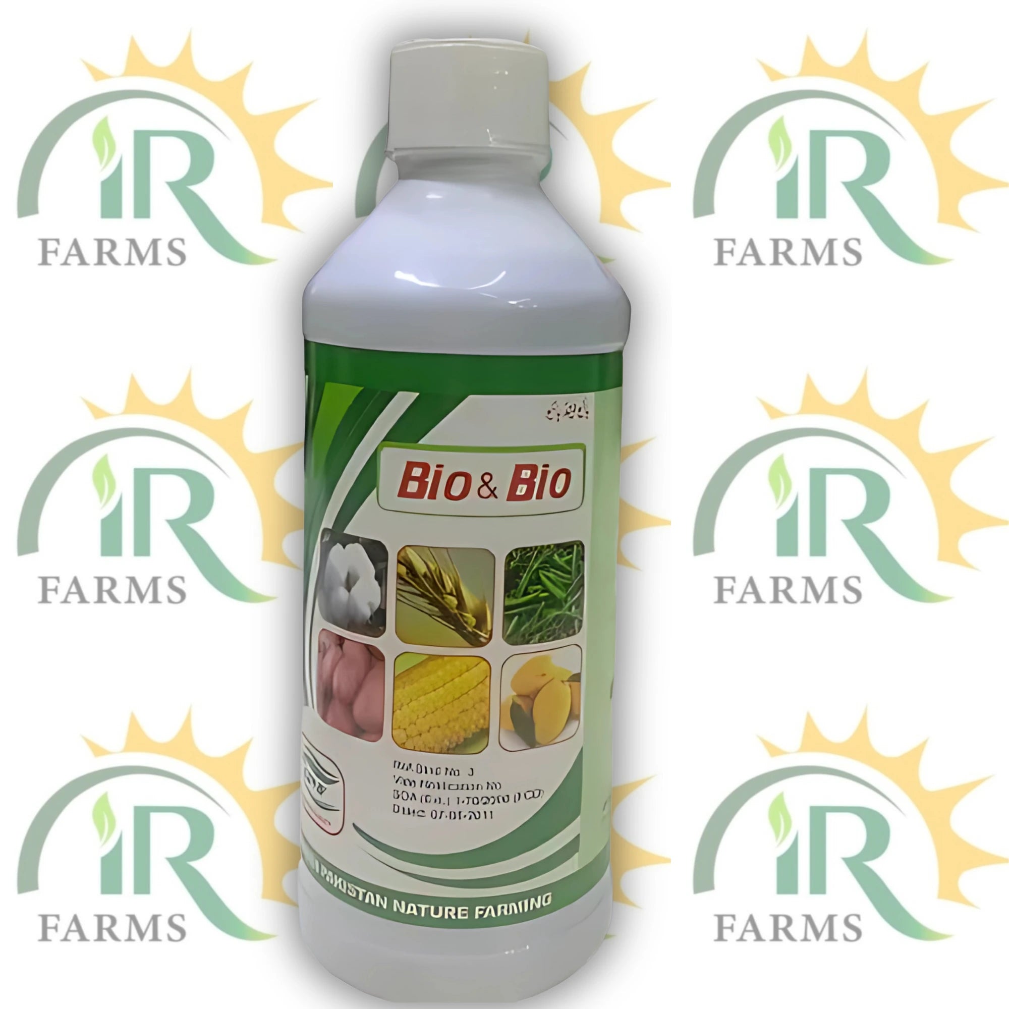 بایو اور بایو 1 لیٹر - پودوں کی نشوونما کو فروغ دینے والے رائزوبیکٹیریا (PGPR) | نامیاتی جڑ اور مٹی بوسٹر | گرین پاکستان نیچر فارمنگ