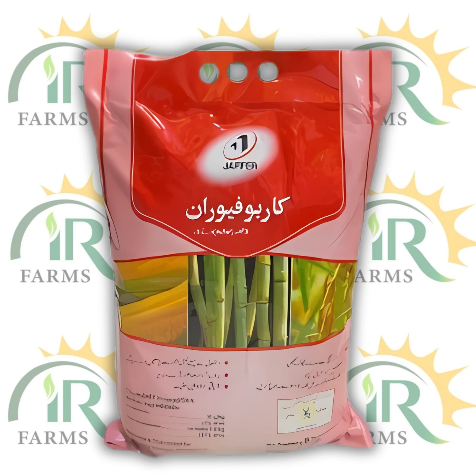 کاربوفوران 3 جی 8 کلو جیفر ایگرو کیمیکلز بوررز کے لیے کاربوفوران گرینولر کیڑے مار دوا جڑوں کے لیے