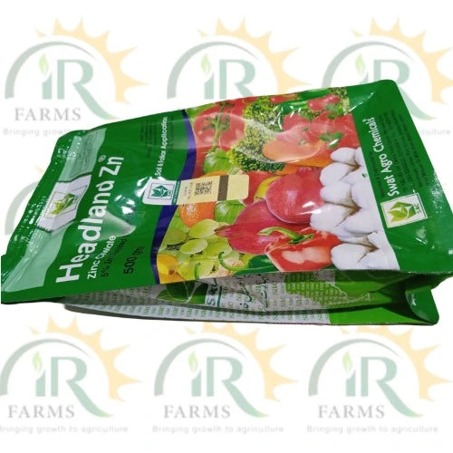 headland Zn crop supplement soil and foliar application