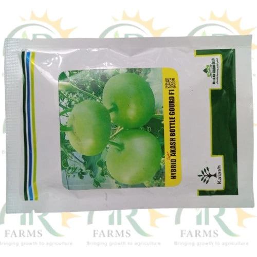 hybrid super akash bottle gourd f1 millan agro seed