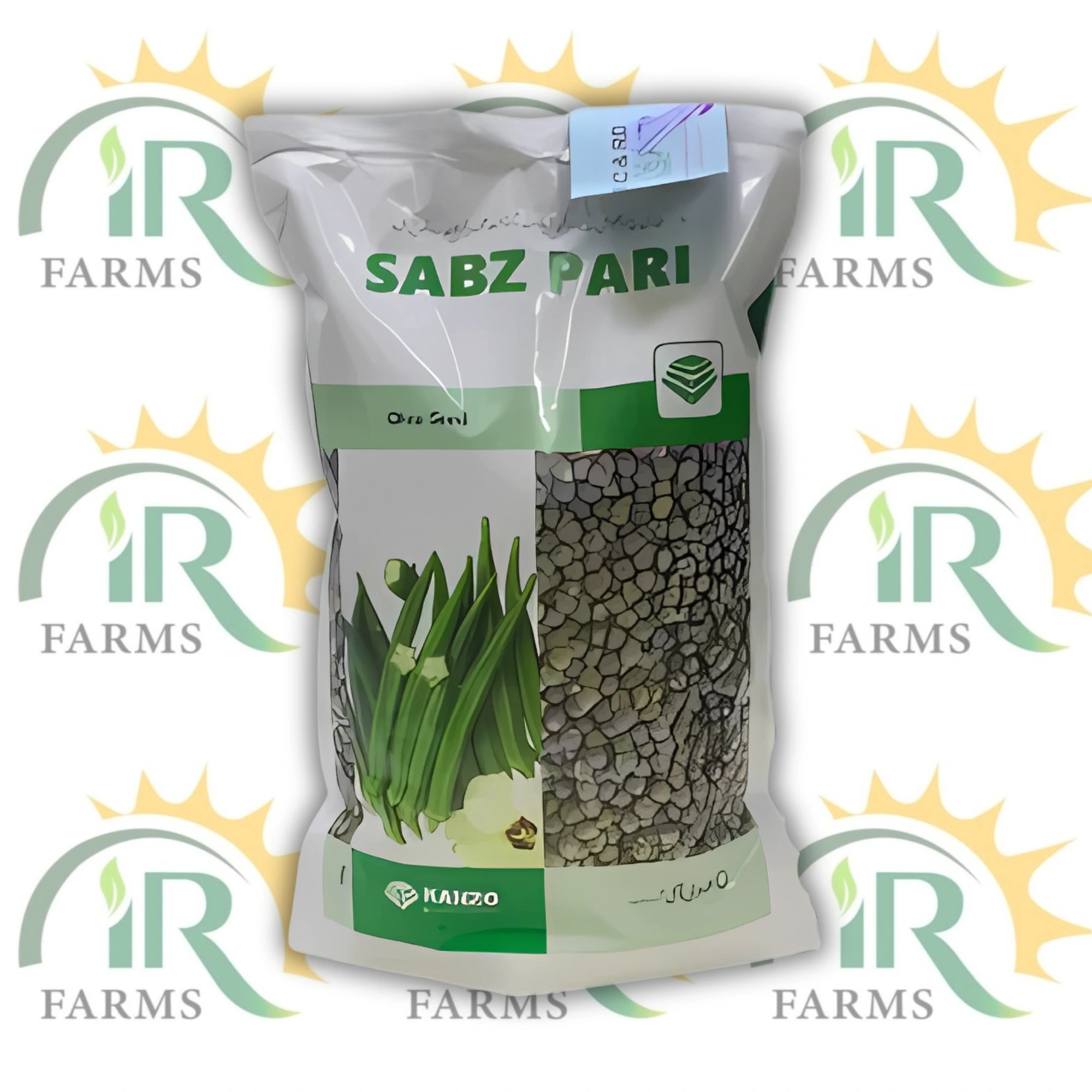 Sabz Pari 1KG Okra (Bhindi) Seed – High-Yield Lady Finger Seed | Evyol Group | Certified Quality