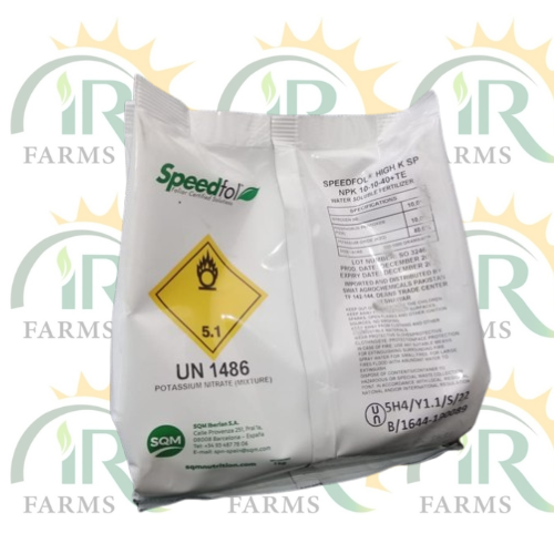 speedfol high k sp npk 10 10 40 + te 1 kg soluble fertilizer