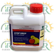 Stop Drop Fruit and Flower 1Liter STOP DROP Premature Fruit Drop Kendon Chemicals MNFG CO , Australia Swat Agro A quick stop to flower and fruit drops