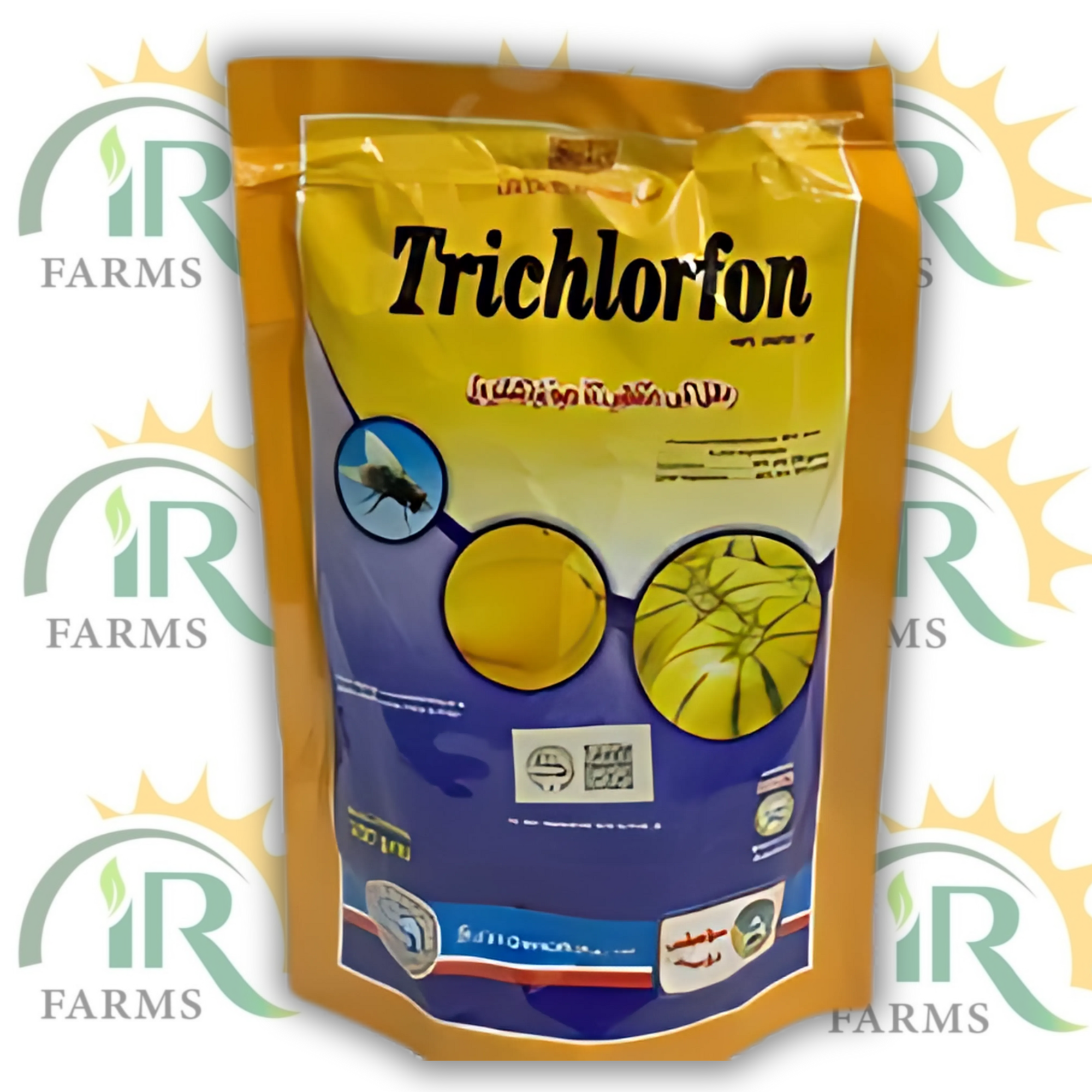 Trichlorfon 80SP 250GM – Soluble Powder Insecticide for Fruit Fly | Solex Chemicals | Best for Mango & Melon Crops