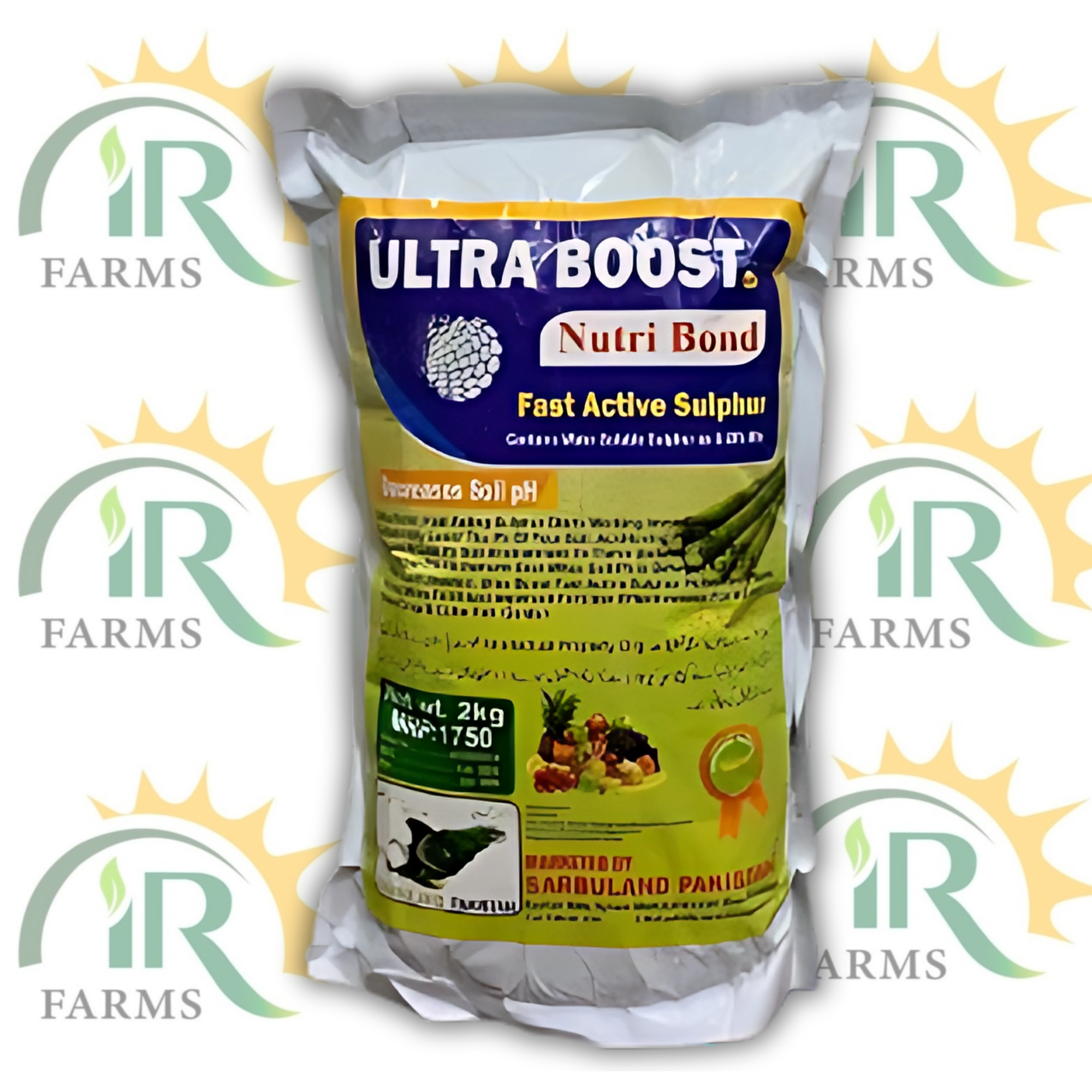Ultra Boost Nutri Bond – 2kg Fast Acting Sulphur | Decreases Soil pH Naturally | Sarbuland Pakistan