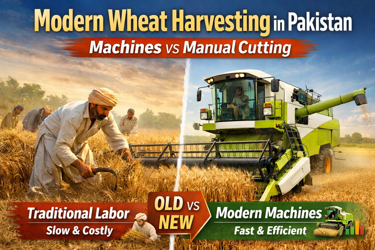 Modern Wheat Harvesting Techniques in Pakistan: A Comprehensive Guide