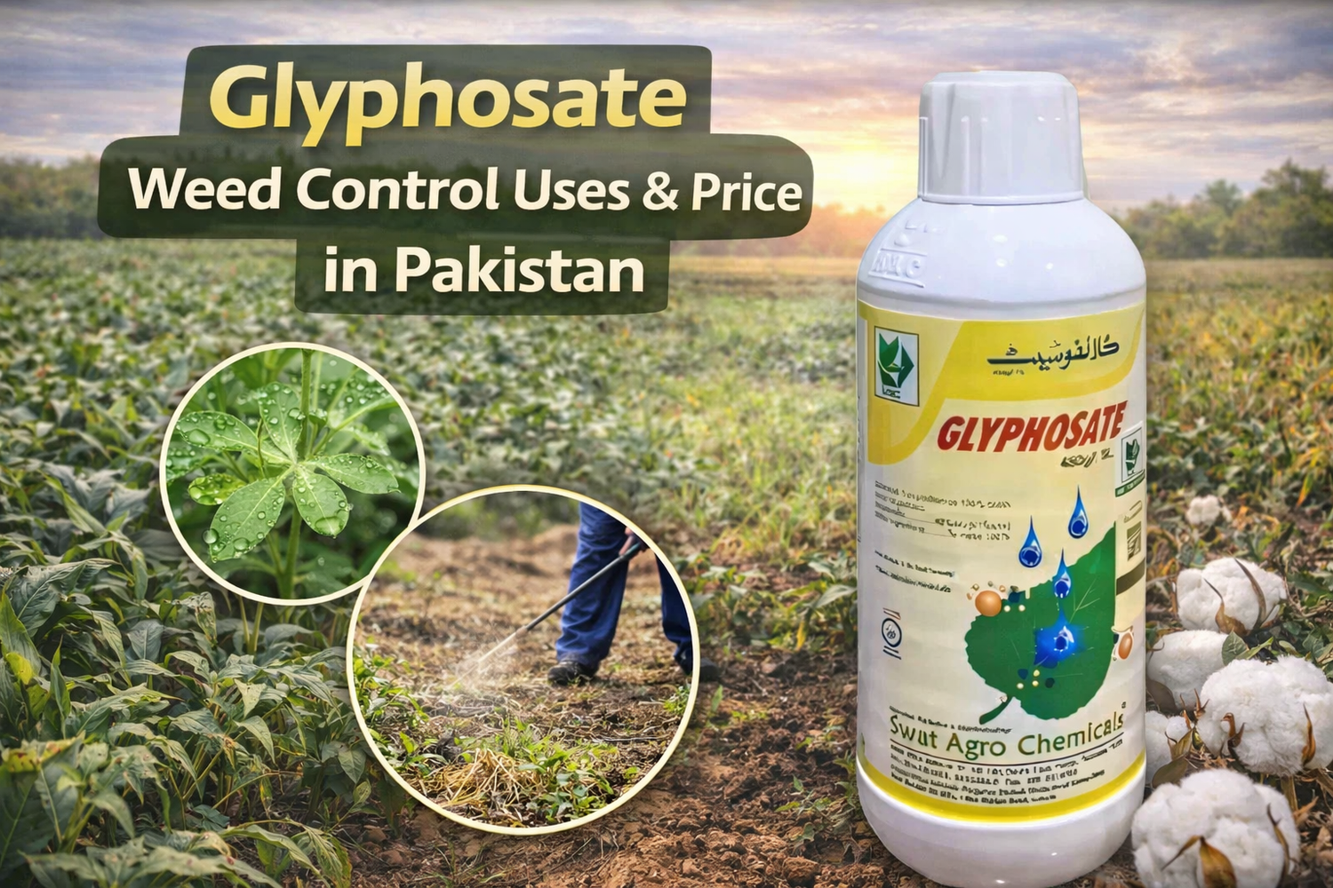 Glyphosate – Weed Control Uses &amp; Price in Pakistan