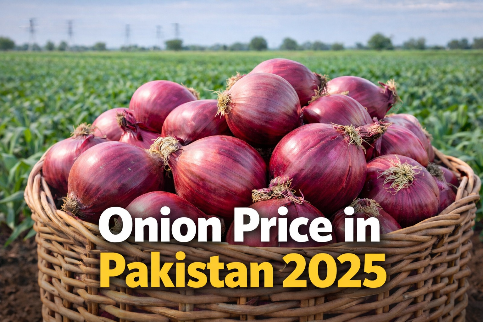 Is Saal Pyaz Ka Rate Kya Rahega? Onion Price Forecast in Pakistan 2025