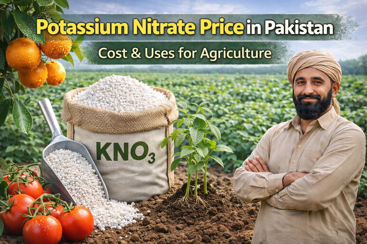 What Is Potassium Nitrate Fertilizer Price in Pakistan and Its Uses?