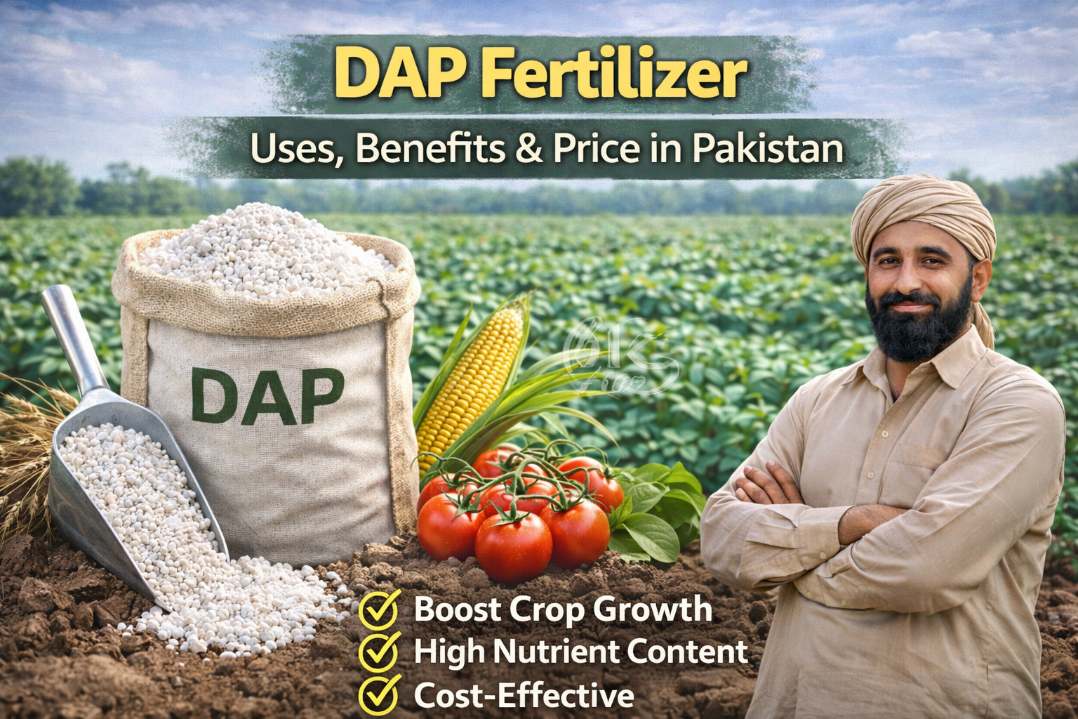 DAP Fertilizer – Uses, Benefits and Price in Pakistan