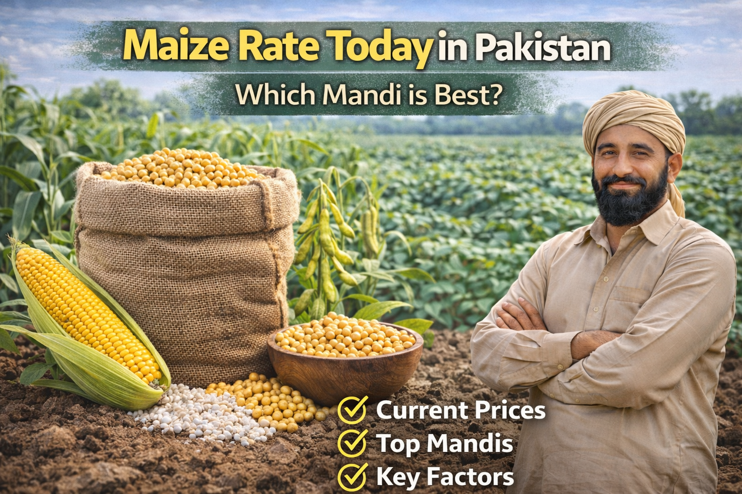 What Is Maize Rate Today in Pakistan and Which Mandi Is Best?