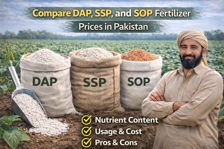 What Is the Difference Between DAP, SSP, and SOP Prices in Pakistan?
