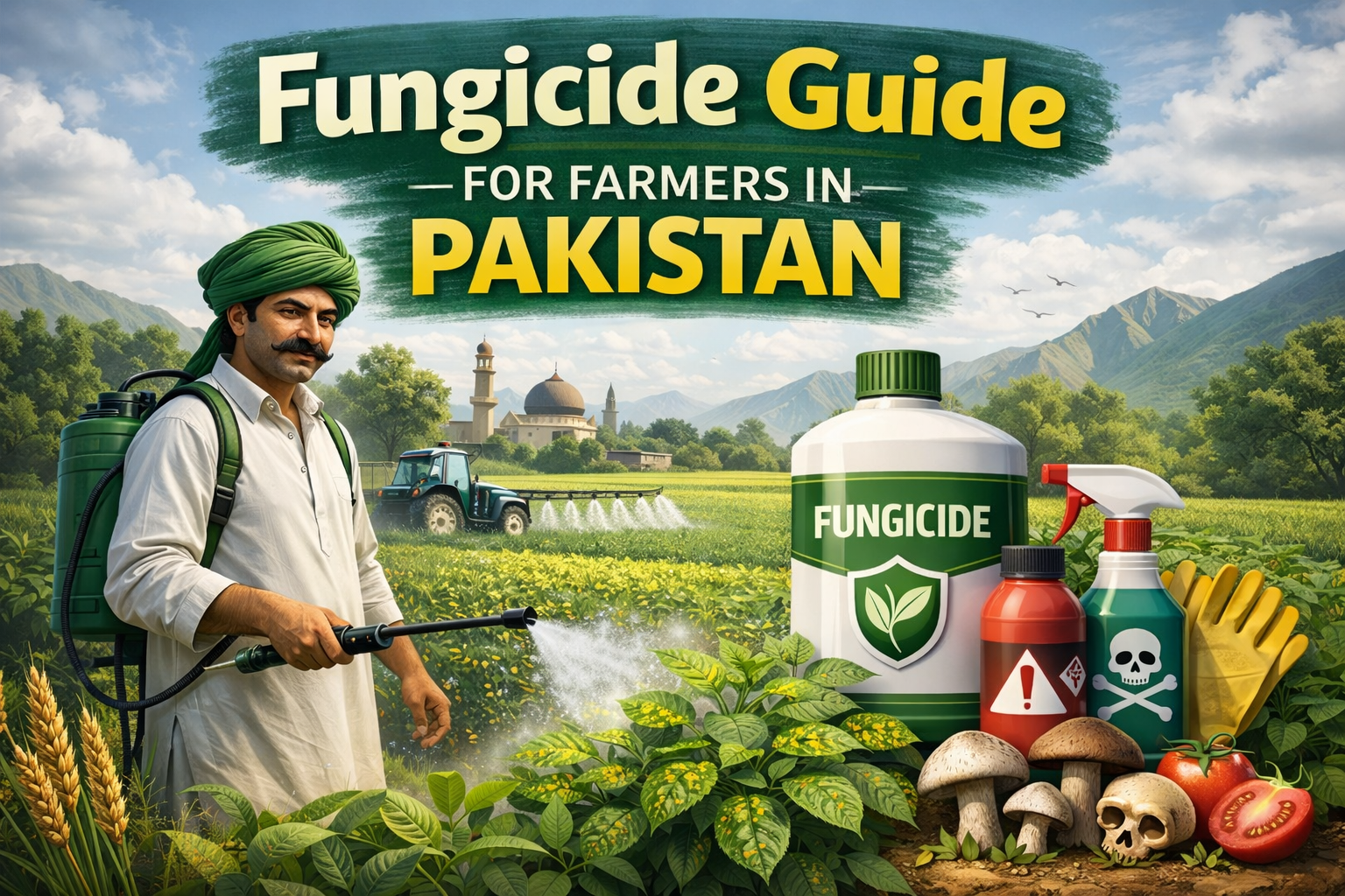 Fungicide Guide for Farmers in Pakistan — Best Products and  Recommended Dosage