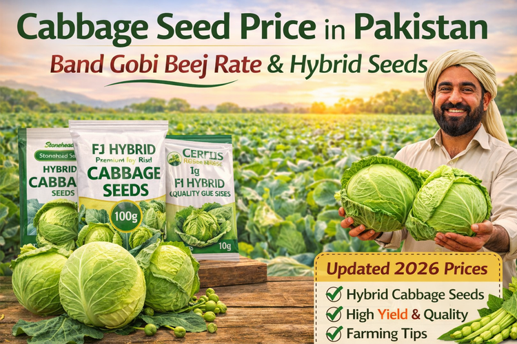 Cabbage Seed Price in Pakistan – Band Gobi Beej Rate and Hybrid Seeds