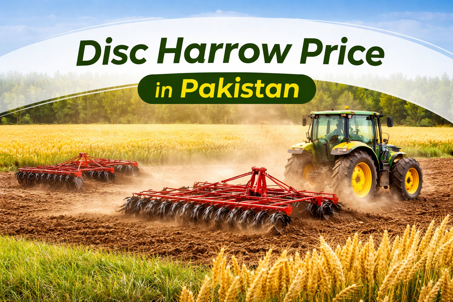 Disc Harrow Price in Pakistan – Best Tillage Machine for Wheat Fields