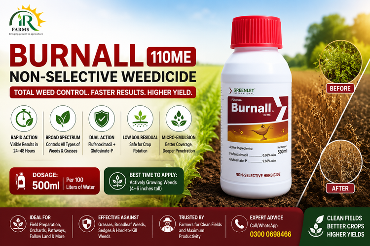Burnall 110ME Non-Selective Weedicide 500ml – Uses, Benefits &amp; Price in Pakistan