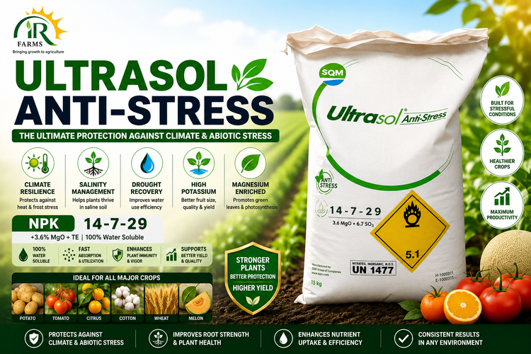 Ultrasol Anti-Stress General NPK (14-7-29) + TE – Uses, Benefits &amp; Price in Pakistan