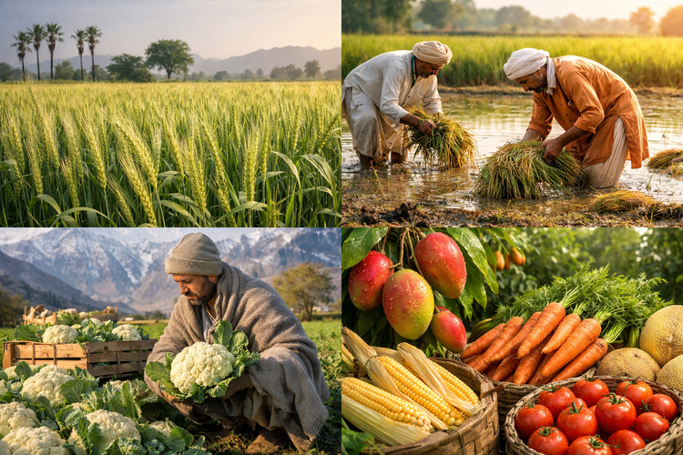Seasonal Crop Calendar Pakistan