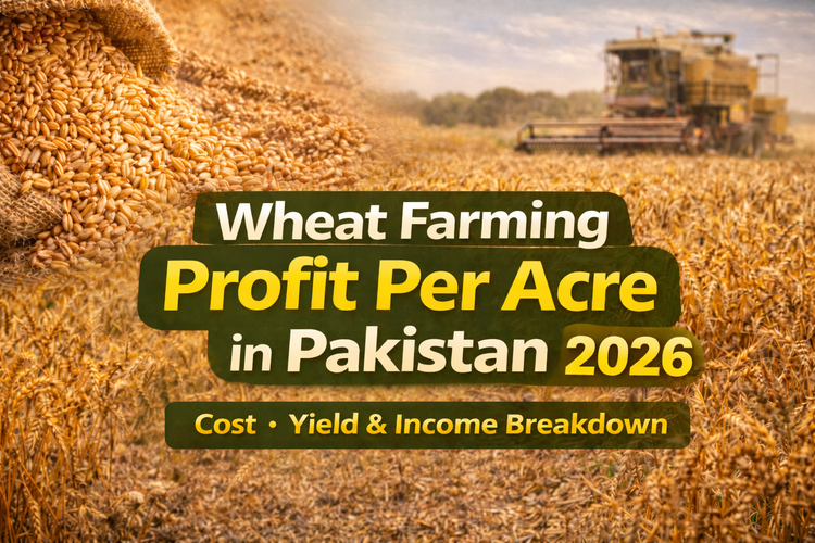 Wheat Farming Profit Per Acre in Pakistan 2026: Comprehensive Cost and Income Analysis