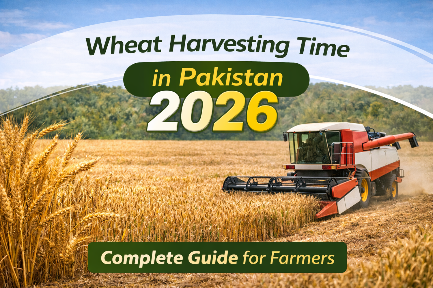 Wheat Harvesting Time in Pakistan 2026: Complete Guide for Farmers