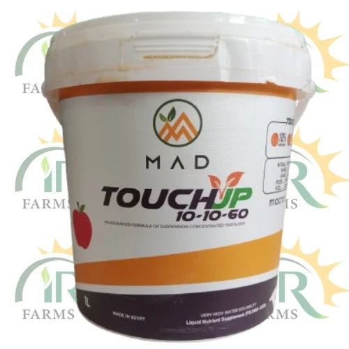 10 10 60 npk fertilizer potash foliar spray mad touchup