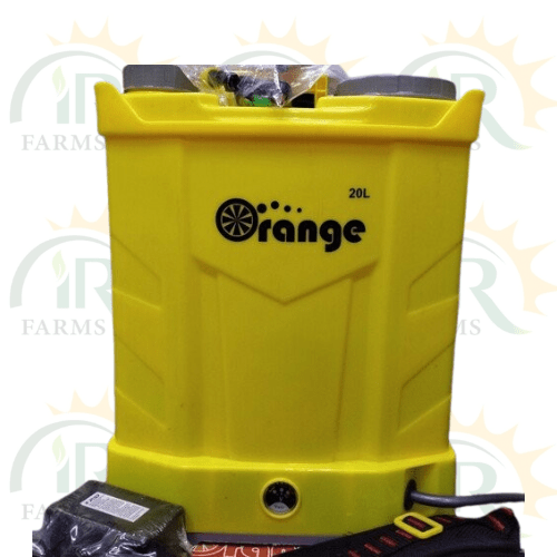 12v 17amp Electric Knapsack Battery Sprayer Single Pump Orange Pandora Charging Spray Machine - IR Farm