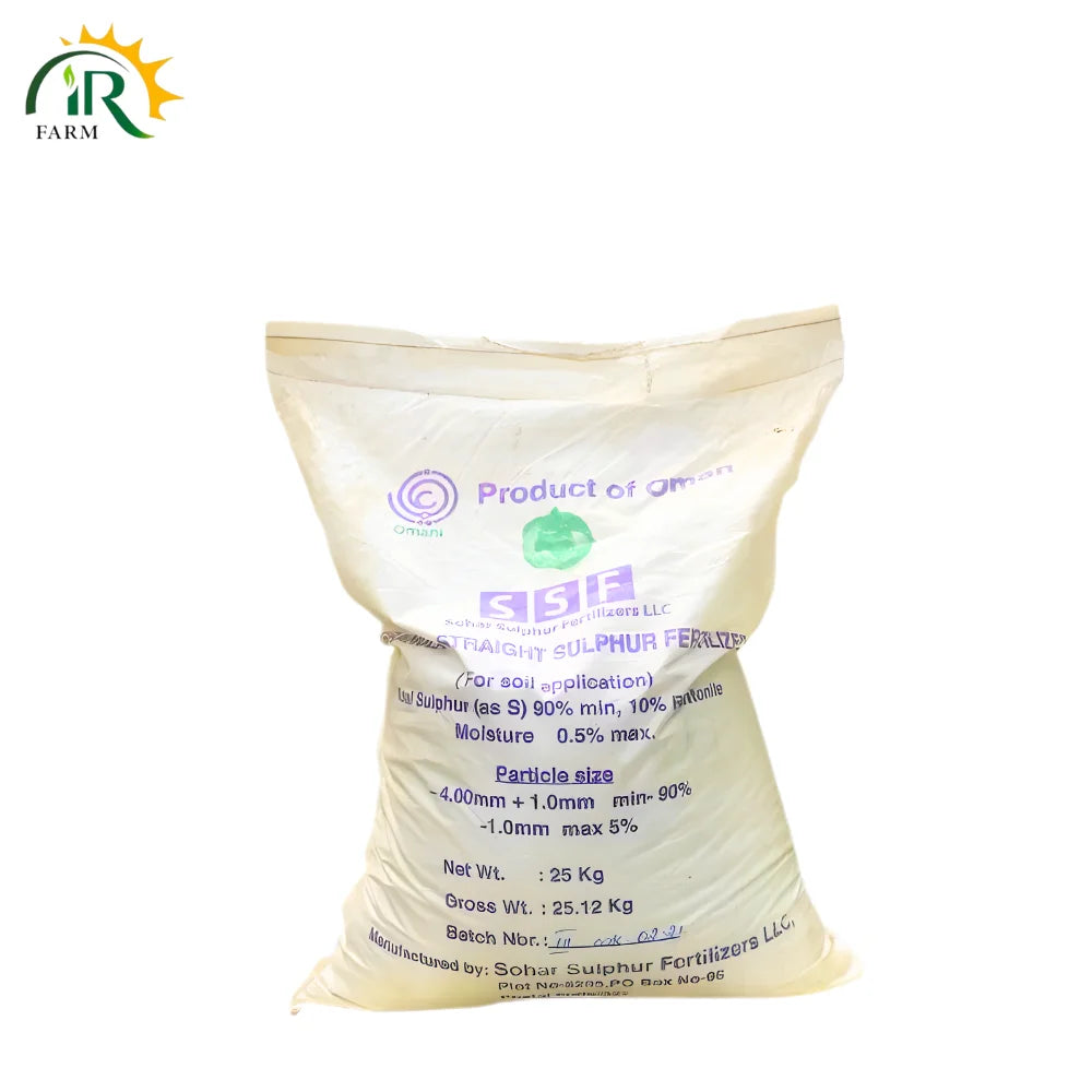 Sulphur Bentonite 90% 25kg Ssf Sohar Fertilizers Oman