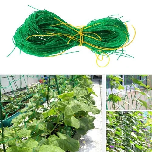 Plant Support Net H 20feet 200feet 900gm to 100gm Almost Crop Net سبزیوں کی فصل کا جال Best For Climbing Plants Trellis Net Vegetables jaal IR Farm