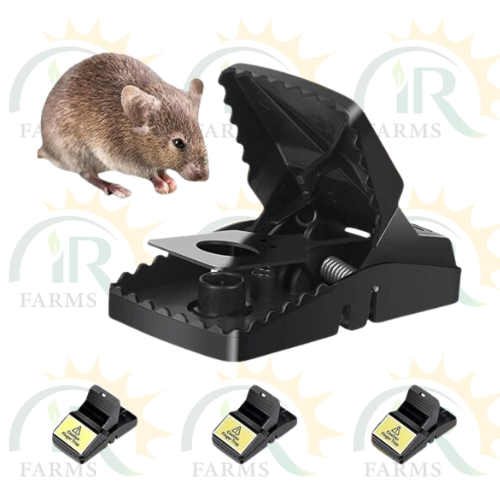 Heavy Duty Plastic Mouse Trap Rat Trap 1 Pc Quick And Effective Snap Traps, Reusable Mouse Traps For Home, Small Rats Tomcat Type Trap IR Farm