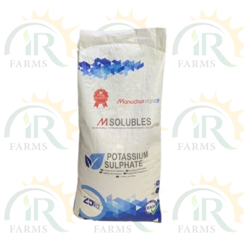 Potassium Sulfate 25kg M Solubles Manuchar Pakistan Imported Belgium Water Soluble Potash Best Sop