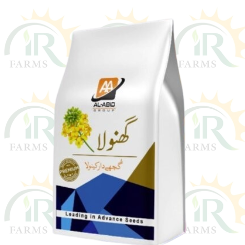 Ghanola 1kg Guchy Dar Canola Abid Crop Science Mustard Seed گھنولا گُھچےدار کینولا Canola Seed گچھوں والی کینولا IR Farm