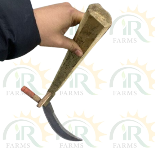 Long Hand Sickles Manual Hand Fodder Cutter Pakistan Made 1PC Best for cutting fodder easily IR Farm