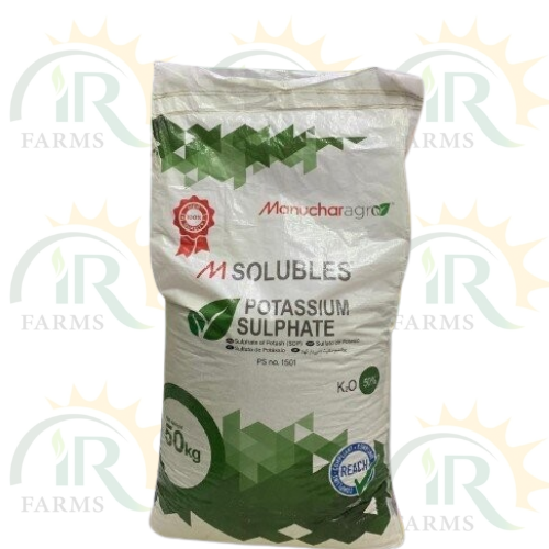 Sop 50kg Potash Granular Sulfate Of Potash Manuchar Agro Fertilizers دانے دارسلفیٹ آف پوٹاش IR Farm