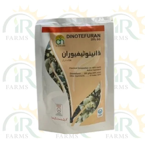 Dinotefuran 20w/w 100gm For Aphids, Whiteflies, Thrips, Leafhoppers, Leafminers, Sawflies, Mole Cricket, Alnoor Agro Chemicals Dinotefuron Imported formulation