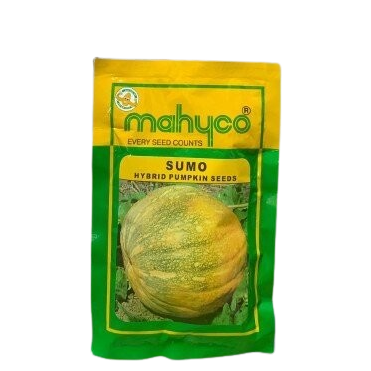 Pumpkin Sumo Hybrid Seed F1 50gm, Mahyco Every Seeds Counts, Imp Ntl Seed Company, Asian Seed, Vegetable Seed IR Farm