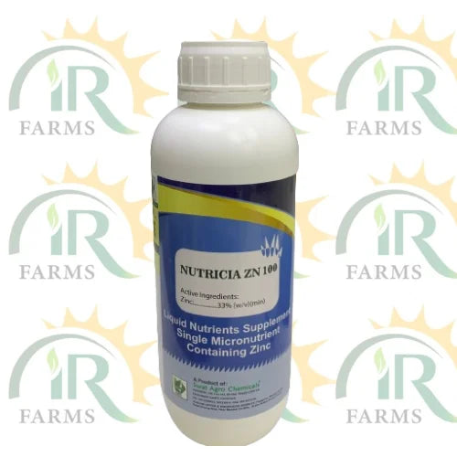 Nutricia Zn 100 Zinc 33percent Liquid Nutrients Supplement Single Micronutrient Containing Liquid Zinc Swat Agro Chemicals زنک